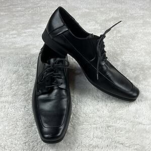 Calvin Klein Brodie LA Black Patent Lace Up Dress Oxford Shoes Calvin Klein Men main image 3